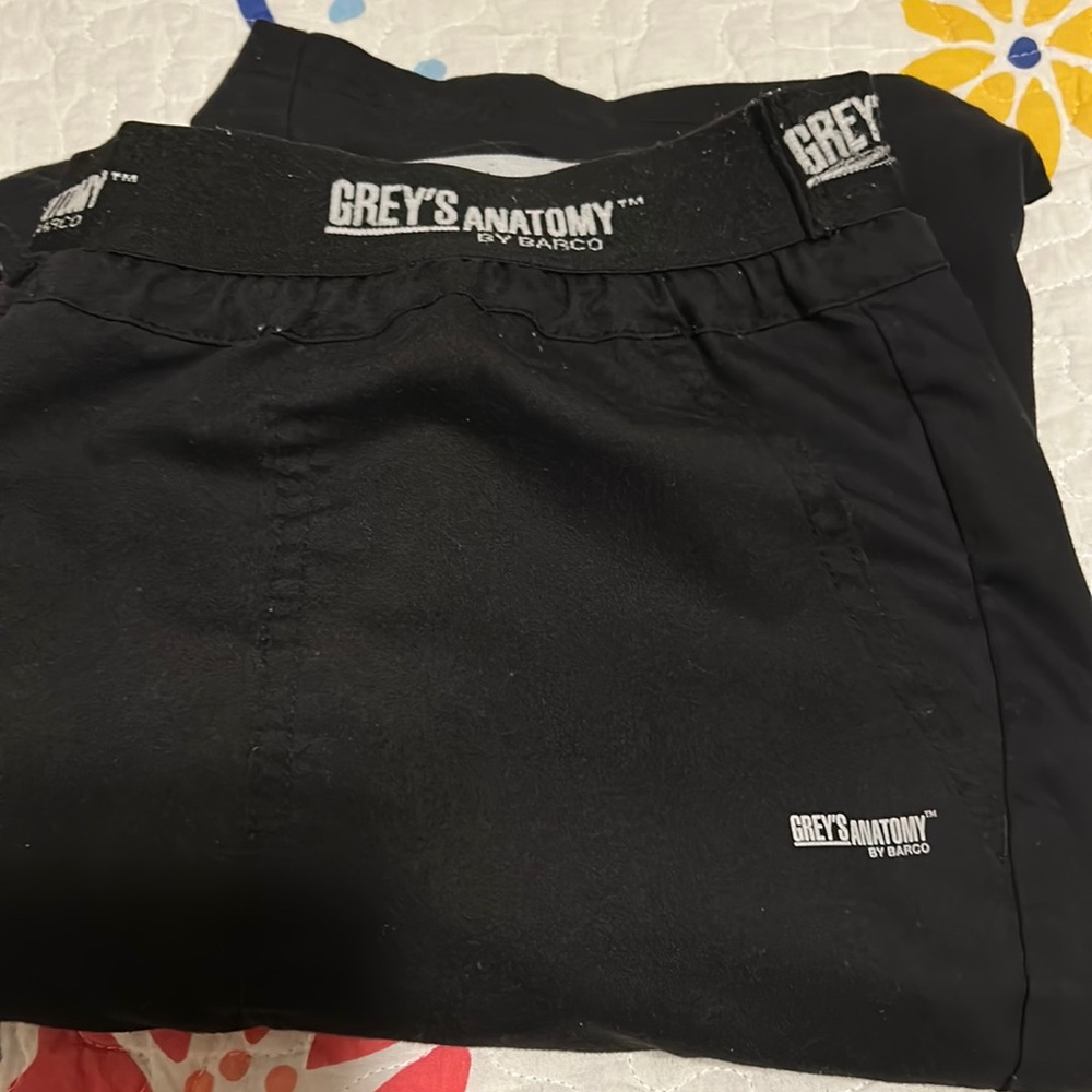 Black Grey’s Anatomy scrub pants